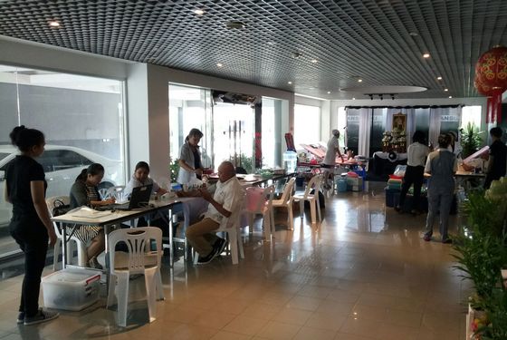 ผู้บริหารพนักงานบริษัทในเครือบ้านซูกรุ๊ปร่วมกันบริจาคโลหิต